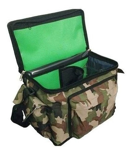 Bolso Organizador Accesorios De Pesca Resistente Camuflado