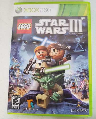 Lego Starwars 3 La Guerra De Los Clones Xbox 360 Fisico