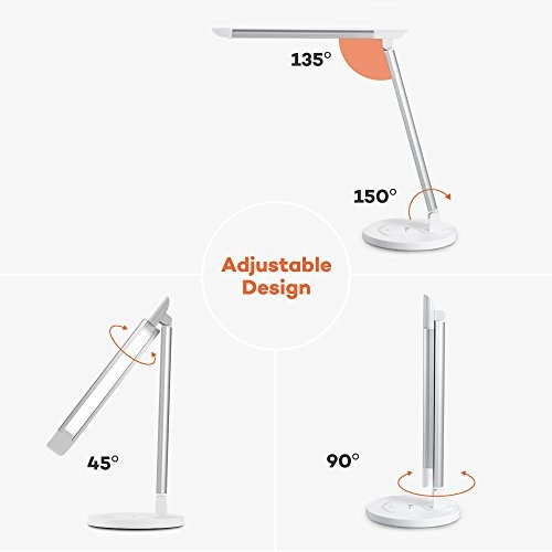 Imagen 6 de 6 de Lámpara Led De Escritorio Taotronics, Lámparas De Mesa Que C