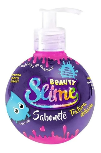 Sabonete Liquído Pink Neon Diversão Beauty Slime Nickelodeon