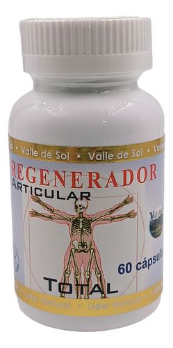 Regenerador Articular Total 60 Caps Glucosamina Condroitina