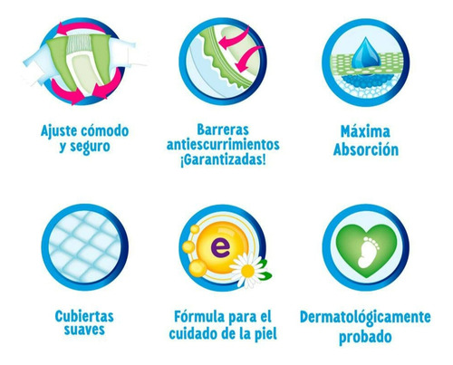 Pañales Desechables Kiddies Con 120 Piezas, Etapa 5