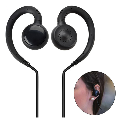 Auricular 0.098 Pulgadas Con Gancho Suave Para Radio Harris