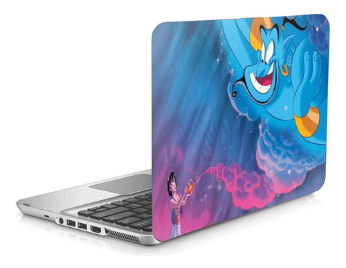 Skin Adesivo Protetor Para Notebook 15 Aladdin Gênio D2