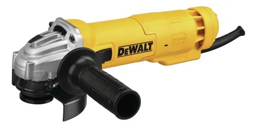 Miniamoladora angular DeWalt DWE4214 de 50 Hz color amarillo 1200 W 220 V