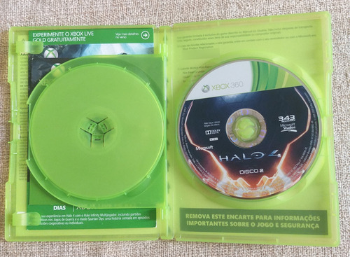 Halo 4 - Xbox 360 - Mídia Física Original (Usado)