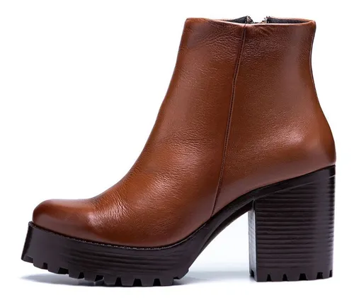 Botas salto best sale tratorado