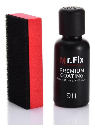 Mr Fix Black Tratamiento Ceramico Pintura Vidrios 30ml T40