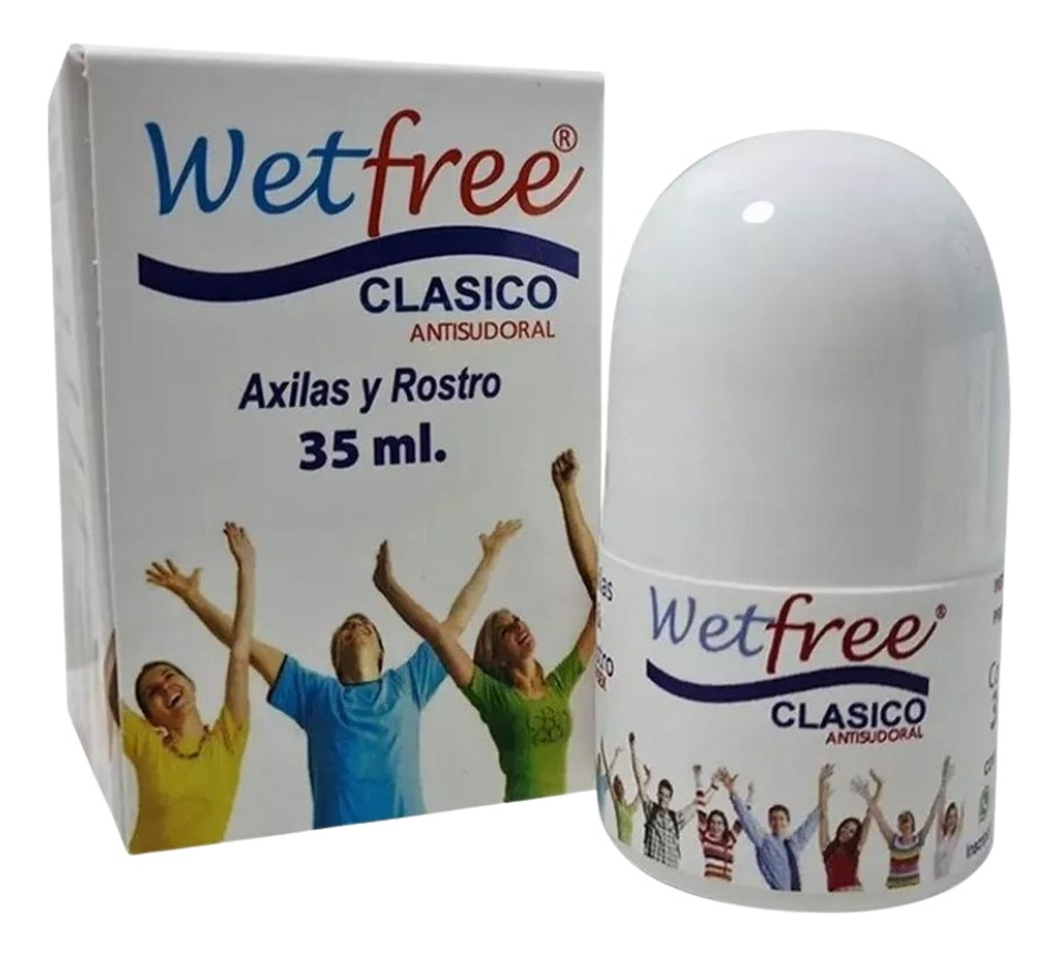 Antitranspirante Wetfree Clasico Roll On 35ml