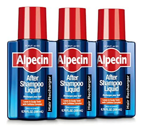 Shampoo De Acido Carbonico Alpecin After Shampoo Recargador
