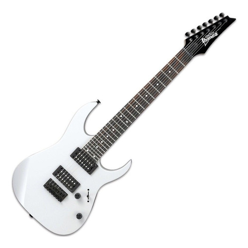 Imagen 2 de 7 de Guitarra eléctrica Ibanez RG GIO GRG7221 de álamo white con diapasón de amaranto