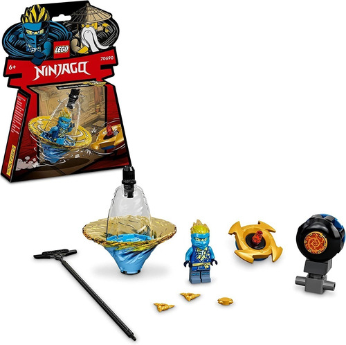 Imagen 1 de 6 de Lego Ninjago - Entrenamiento Ninja De Spinjitzu De Jay 70690