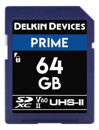 Delkin Deviz Prime Sdxc Uhs-ii Tarjeta Memoria