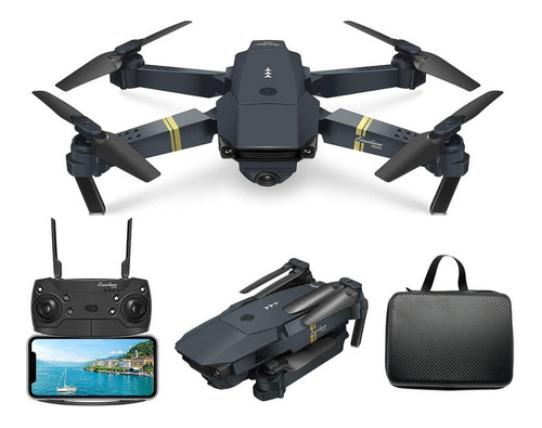 Drone Eachine E58 Com Câmera Full Hd Preto 2.4ghz 1 Bateria