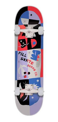 Tabla Skate Completa 8.125 Pill Paper Cuts | Laminates