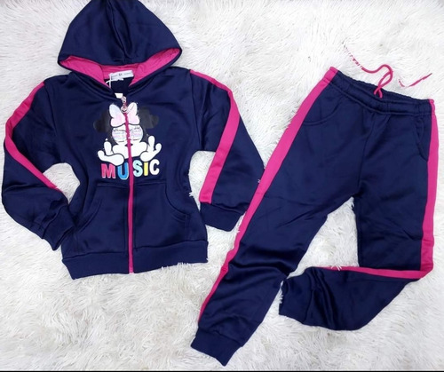 Conjunto Buzo Niñas Minnie