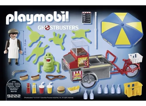 Playmobil Ghostbusters Slimer With Hot Dog Stand 9222 Número de