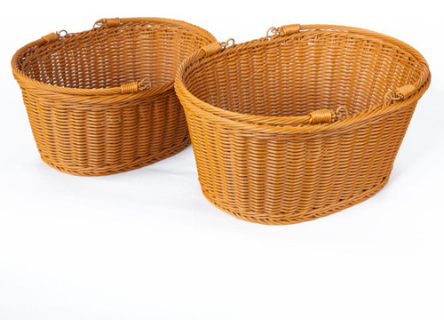 Cesta De Picnic Con Manijas De Canasta De 38 X 30 X 18 Cm