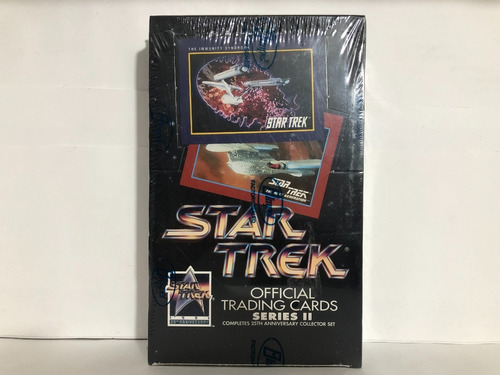 Caja Tarjeta Carta Star Trek 25 Aniversario 1991 Impel