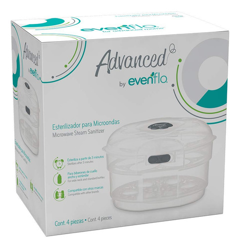 Esterilizador Para Microondas A Base De Vapor Advanced Evenf