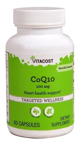 Coenzima Q10 Vitacost 100 Mg 60 Caps