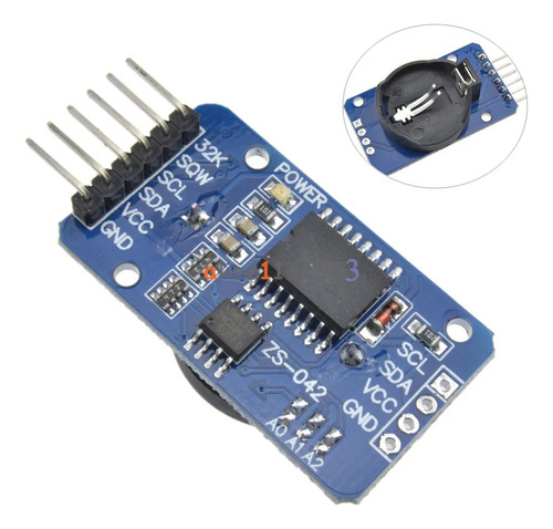 Módulo Reloj Ds3231 Compatible Con Duinar Pic Raspberry Pi