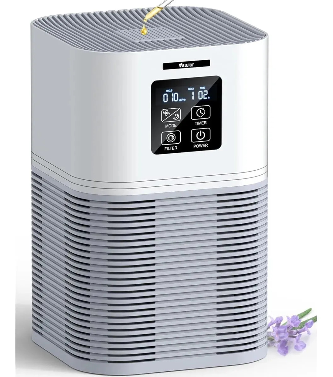 Purificador De Aire Hepa Para Hogar, Aromaterapia Y