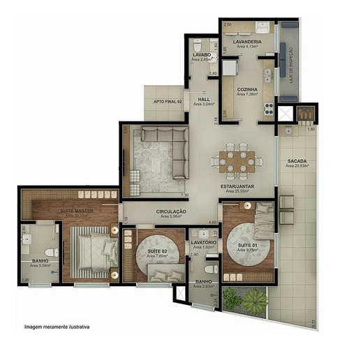 Imagem 8 de 10 de Apartamento À Venda No Bairro Morro Do Espelho - São Leopoldo/rs - O-13943-23815