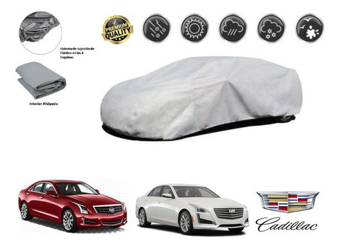 Funda Car Cover Afelpada Premium Cadillac Ats 2017