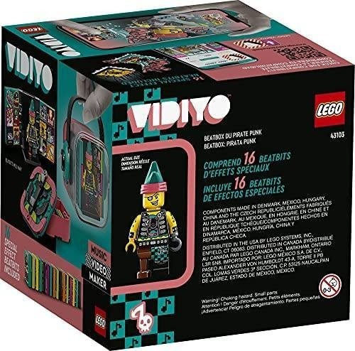 Lego Vidiyo 43103 Punk Pirate Beatbox (73 Piezas) Cantidad De Piezas 73