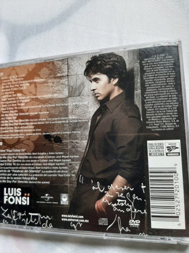 Luis Fosi Palabras Del Silencio Un Año Despues Cd/dvd (Usado)