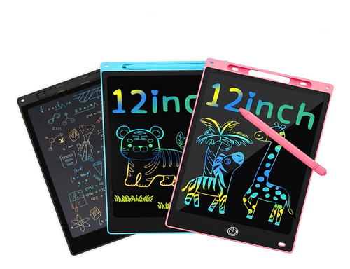 Tablero De Escritura Lcd Tablero De Dibujo Para Niños 12 In