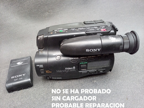 Mundo Vintage: Filmadora Antigua Sony Video 8 Handycam Fsd