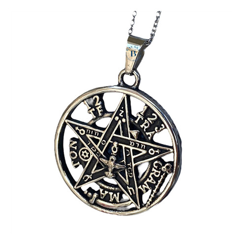 Dije Tetragrámaton Penta Alfa Amuleto Talismán De Protección