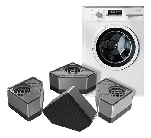 Bases Niveladores Patas Lavadora Refrigerador Anti Vibración