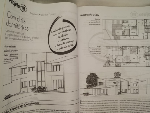 Revista Coletânea Edículas - Casa, Obras, Reforma, Projetos (Usado)
