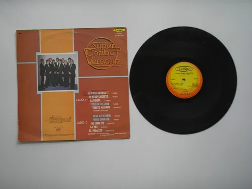 Super Combo Veracruz Lucho Cruz Lp Vinilo Edic Colombia 1984 (Usado)