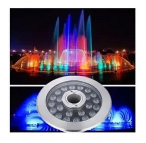 Reflector Lampara Led Anillo Sumergible Rgb Pileta 12w/18w 