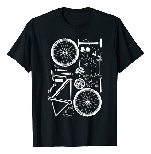 Bike Parts - Camiseta De Ciclismo Downhill Rider Mountainbi.