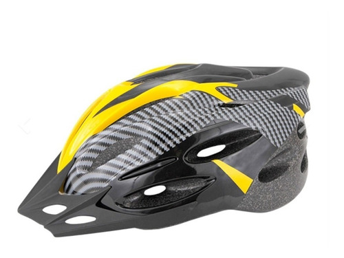 Casco Bicicleta Con Visera C/ Regulacion & Ventilaciones