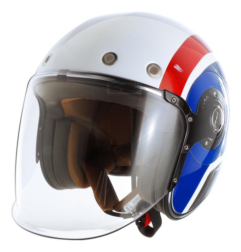 Imagen 3 de 8 de Casco Moto Abierto Smk El Dorado Jet Rebel