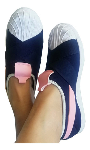 Imagen 5 de 7 de Zapatillas Elastizadas Unisex, Con Puntera