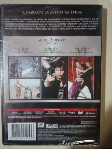 Star Wars Dvd Con Su Embalaje Cerrado De Fabrica (Usado)