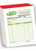Comprar 200 Notas 1 Copia Autocopiante 1\u002F4 Carta En Blocks A Color