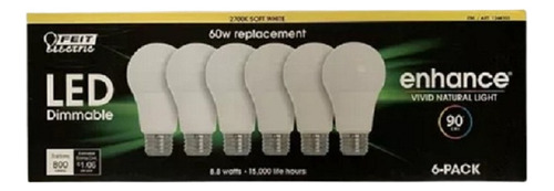 Led Regulable Br30 65w Reemplazo 5000k Con 6 Piezas