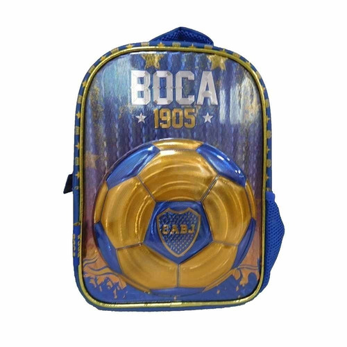 Mochila Futbol Boca Juniors 12 Pulgadas Plumitaa Bo005