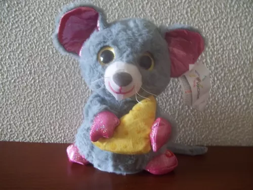 Rato de Pelúcia 21cm para Gatos