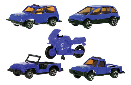 Mini Carros De Combate 5 Unidades Brinquedo Infantil