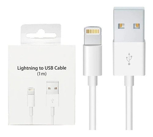Cable Lightning To Usb  1mt De Largo Md819 iPhone
