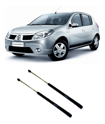 Kit X2 Amortiguadores Portón Renault Sandero 2008/2009/